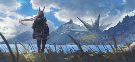 Amiya (Arknights) video game Arknights HD Desktop Wallpaper | Background Image