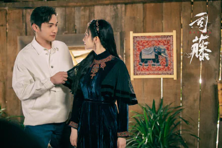 Si Teng Qin Fang TV Show Rattan HD Desktop Wallpaper | Background Image