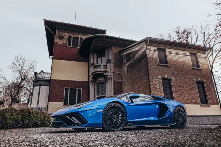 vehicle Lamborghini Aventador LP 780-4 Ultimae HD Desktop Wallpaper | Background Image