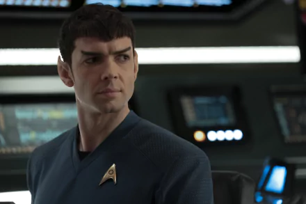 Spock Ethan Peck TV Show Star Trek: Strange New Worlds HD Desktop Wallpaper | Background Image