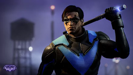 Dick Grayson Nightwing video game Gotham Knights HD Desktop Wallpaper | Background Image