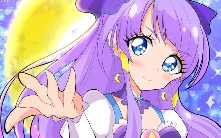 Madoka Kaguya Cure Selene Anime Star☆Twinkle Precure HD Desktop Wallpaper | Background Image