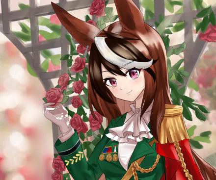 Symboli Rudolf Anime Uma Musume: Pretty Derby HD Desktop Wallpaper | Background Image