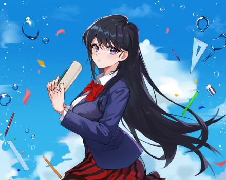 Komi Shouko Anime Komi Can't Communicate HD Desktop Wallpaper | Background Image