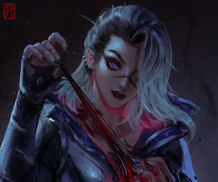  FANART OF FADE FROM VALORANT by Shim0rin