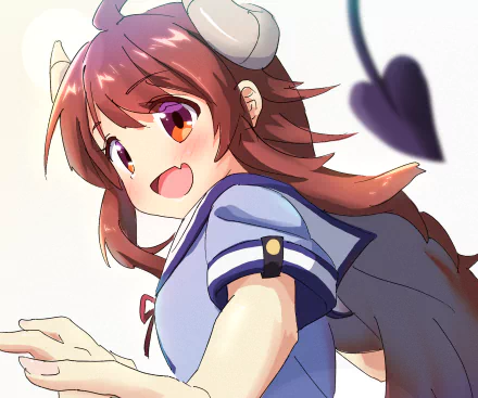 Yuuko Yoshida Anime The Demon Girl Next Door HD Desktop Wallpaper | Background Image