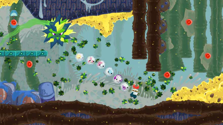 video game Get-A-Grip Chip and the Body Bugs HD Desktop Wallpaper | Background Image