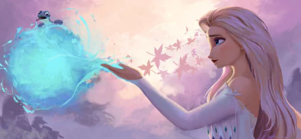 Elsa (Frozen) Bruni (Frozen) movie Frozen 2 HD Desktop Wallpaper | Background Image