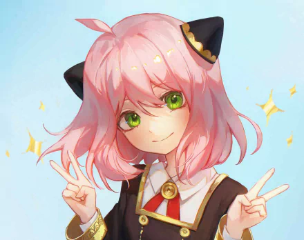 Anya Forger Anime Spy x Family HD Desktop Wallpaper | Background Image