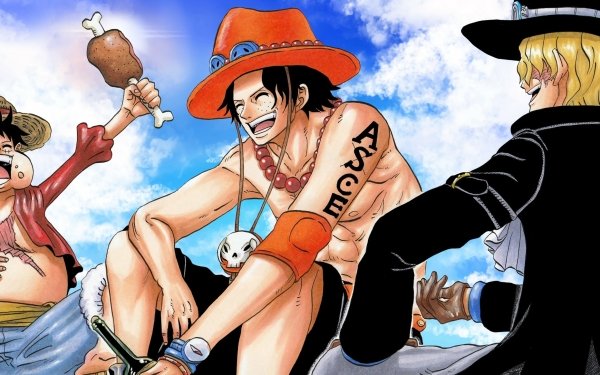 Anime One Piece Monkey D. Luffy Portgas D. Ace Shanks HD Wallpaper | Background Image