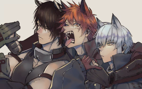 Aosta (Arknights) Broca (Arknights) Chiave (Arknights) video game Arknights HD Desktop Wallpaper | Background Image