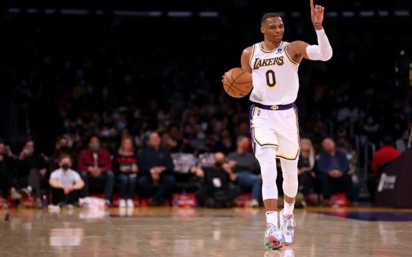 Russell Westbrook Sports HD Desktop Wallpaper | Background Image