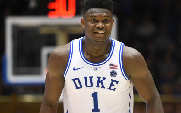 Zion Williamson Sports HD Desktop Wallpaper | Background Image