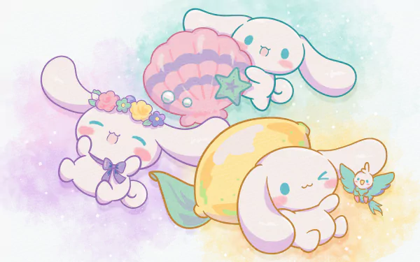 Anime Cinnamoroll sanrio HD Desktop Wallpaper | Background Image