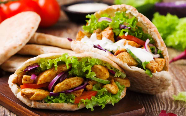 food Doner kebab HD Desktop Wallpaper | Background Image