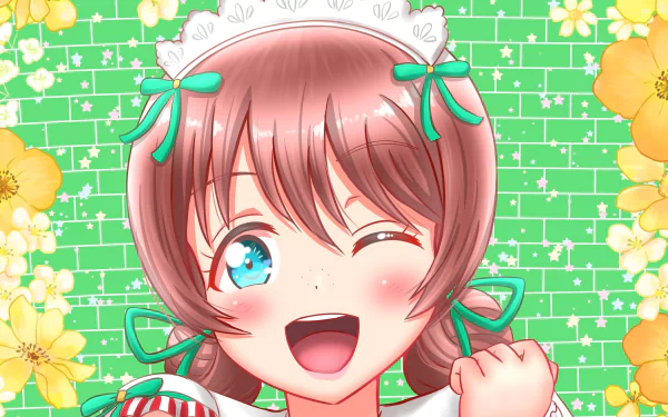 Emma Verde Anime Love Live! Nijigasaki High School Idol Club HD Desktop Wallpaper | Background Image