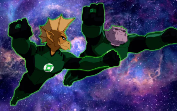 Green Lantern Tomar-Re Kilowog (DC Comics) TV Show Young Justice HD Desktop Wallpaper | Background Image