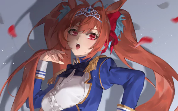Daiwa Scarlet Anime Uma Musume: Pretty Derby HD Desktop Wallpaper | Background Image