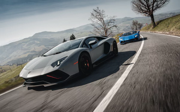 vehicle Lamborghini Aventador LP 780-4 Ultimae HD Desktop Wallpaper | Background Image