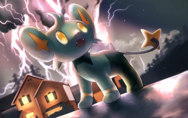 Anime Pokémon Shinx HD Wallpaper | Background Image