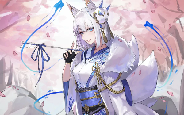 Kaga (Azur Lane) Anime Azur Lane HD Desktop Wallpaper | Background Image