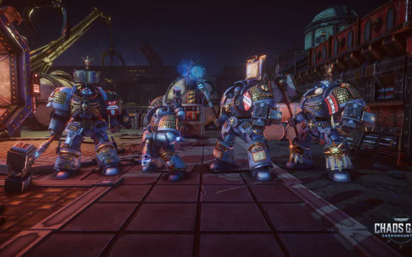 video game Warhammer 40,000: Chaos Gate - Daemonhunters HD Desktop Wallpaper | Background Image