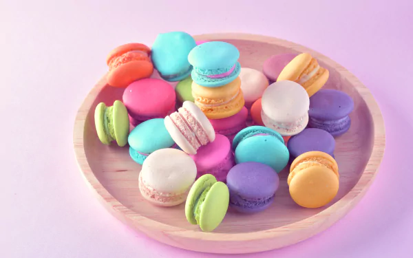 food macaron HD Desktop Wallpaper | Background Image