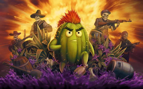 video game Flippin Kaktus HD Desktop Wallpaper | Background Image