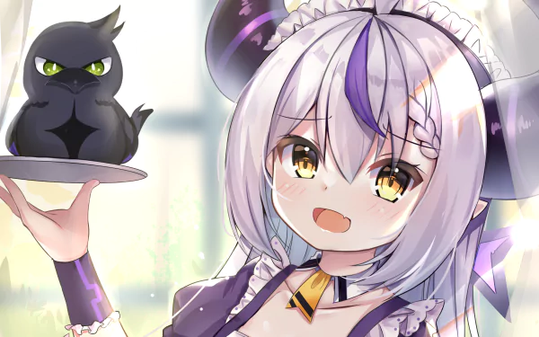 hololive La+ Darknesss (Virtual Youtuber) Anime Virtual Youtuber HD Desktop Wallpaper | Background Image