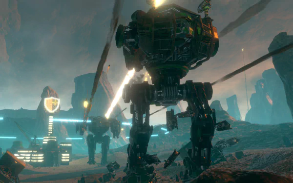 video game Vox Machinae HD Desktop Wallpaper | Background Image