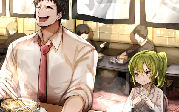 Harumi Takeda Futaba Igarashi Anime My Senpai is Annoying HD Desktop Wallpaper | Background Image