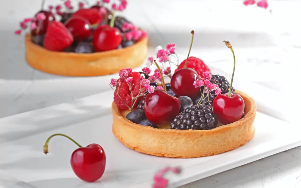 tartlet food dessert HD Desktop Wallpaper | Background Image