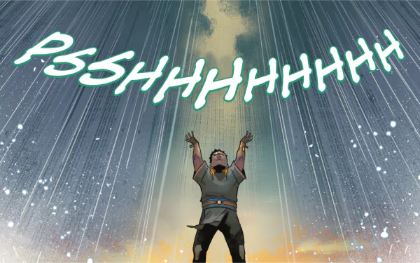 Comic Black Lightning HD Desktop Wallpaper | Background Image