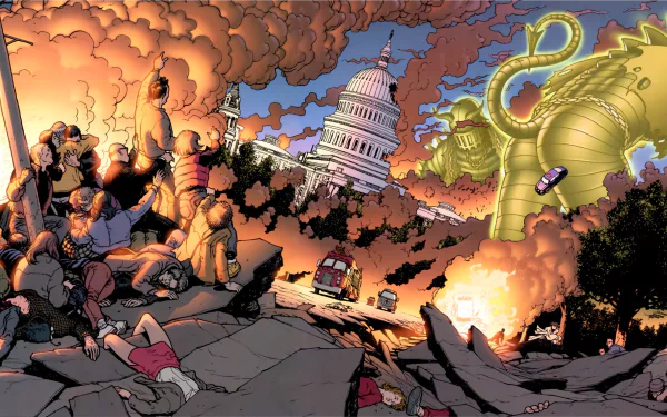  JLA earth 2 by Frank Quitely