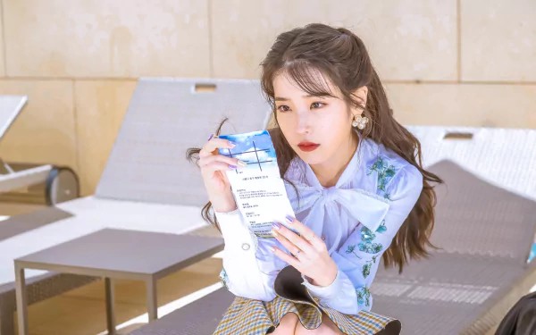 asian music IU HD Desktop Wallpaper | Background Image