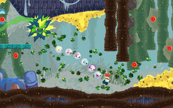 video game Get-A-Grip Chip and the Body Bugs HD Desktop Wallpaper | Background Image