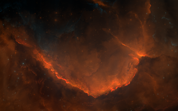 Ficção Científica Nebulosa Papel de Parede HD | Plano de Fundo