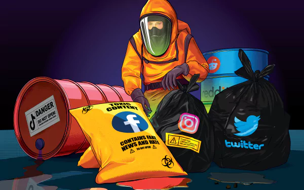  Social Media Waste by Musketon