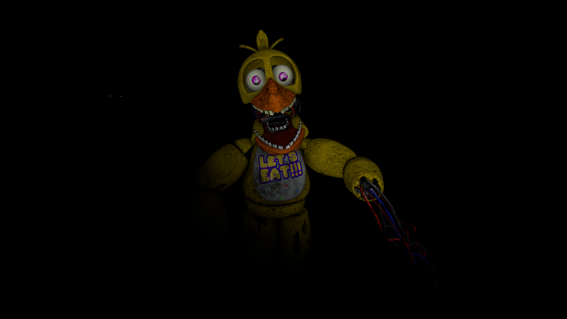 Withered Chica - Five Nights At Freddy's 2  Five nights at freddy's, Five  night, Fnaf drawings