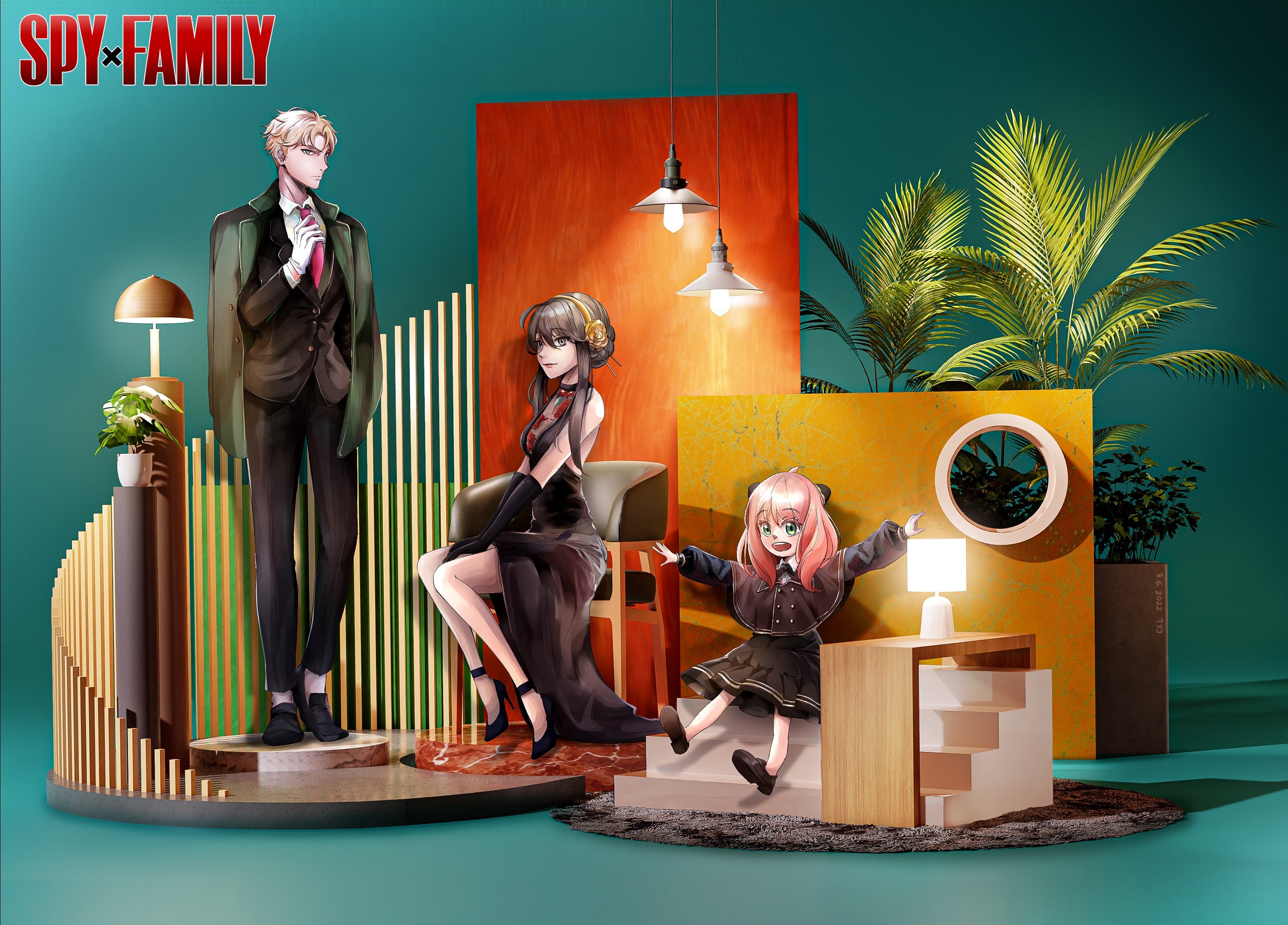 Spy x Family HD Wallpaper by TYJ