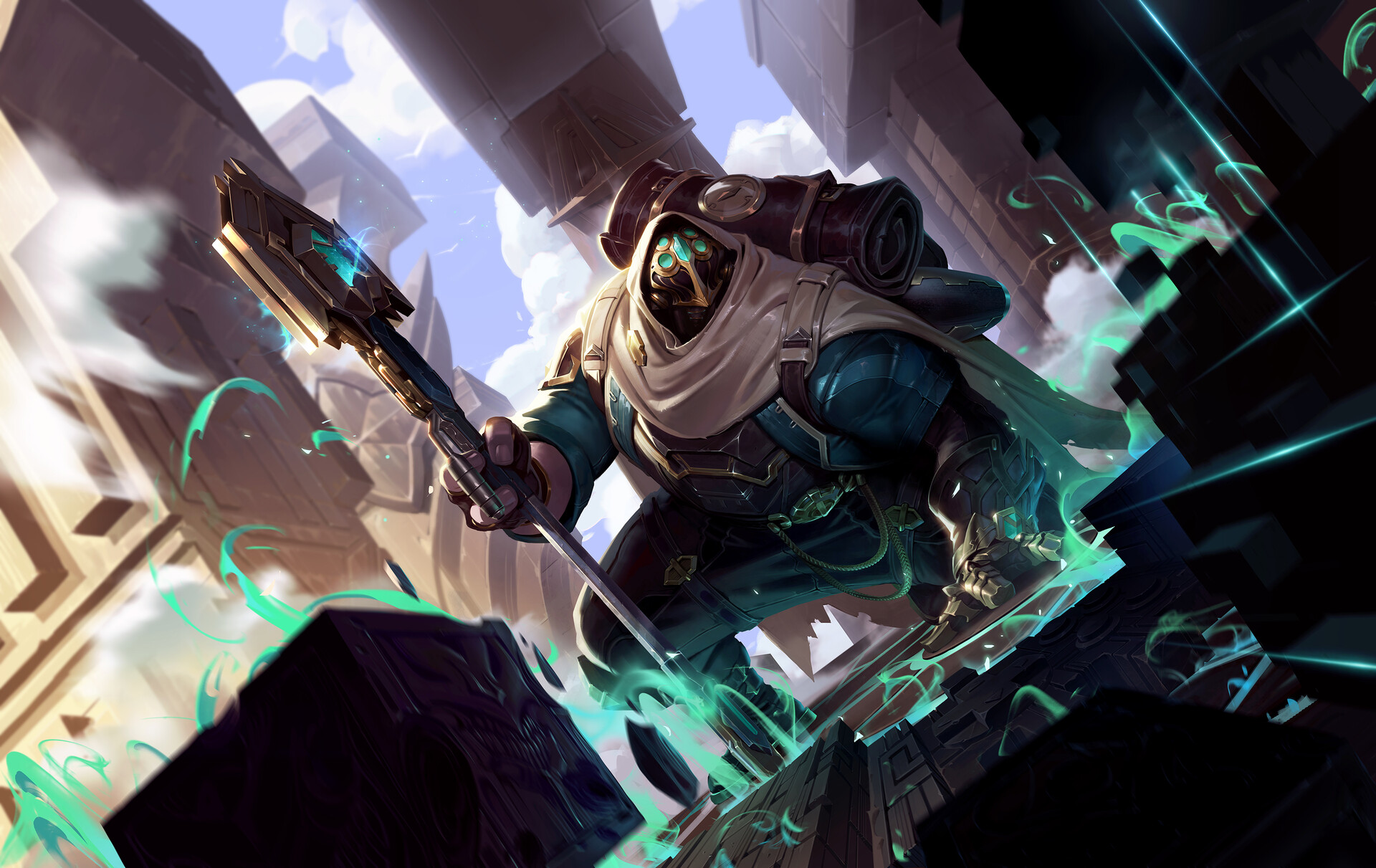 Video Game League of Legends: Wild Rift HD Wallpaper by Lion song