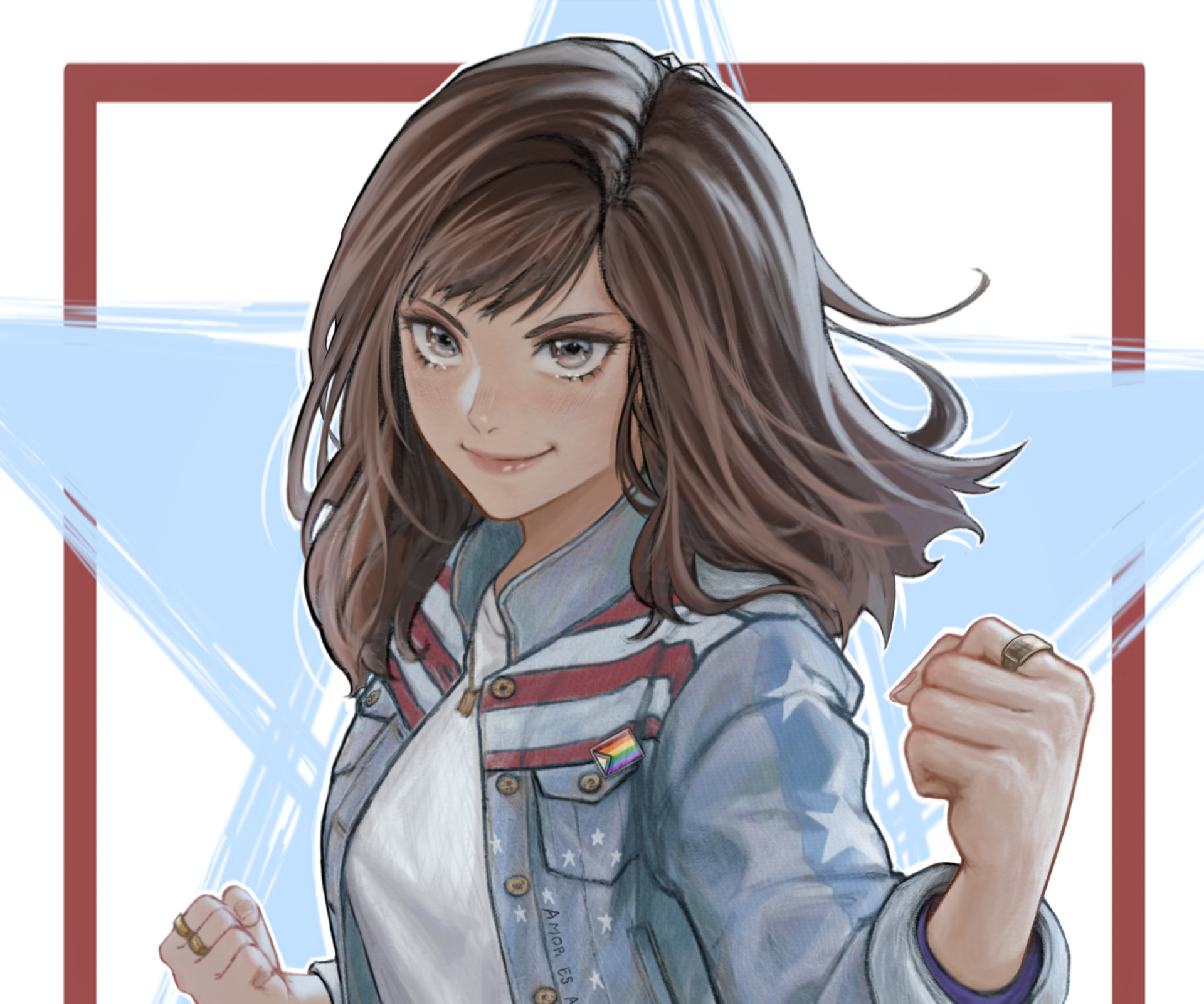 Download Comic America Chavez HD Wallpaper