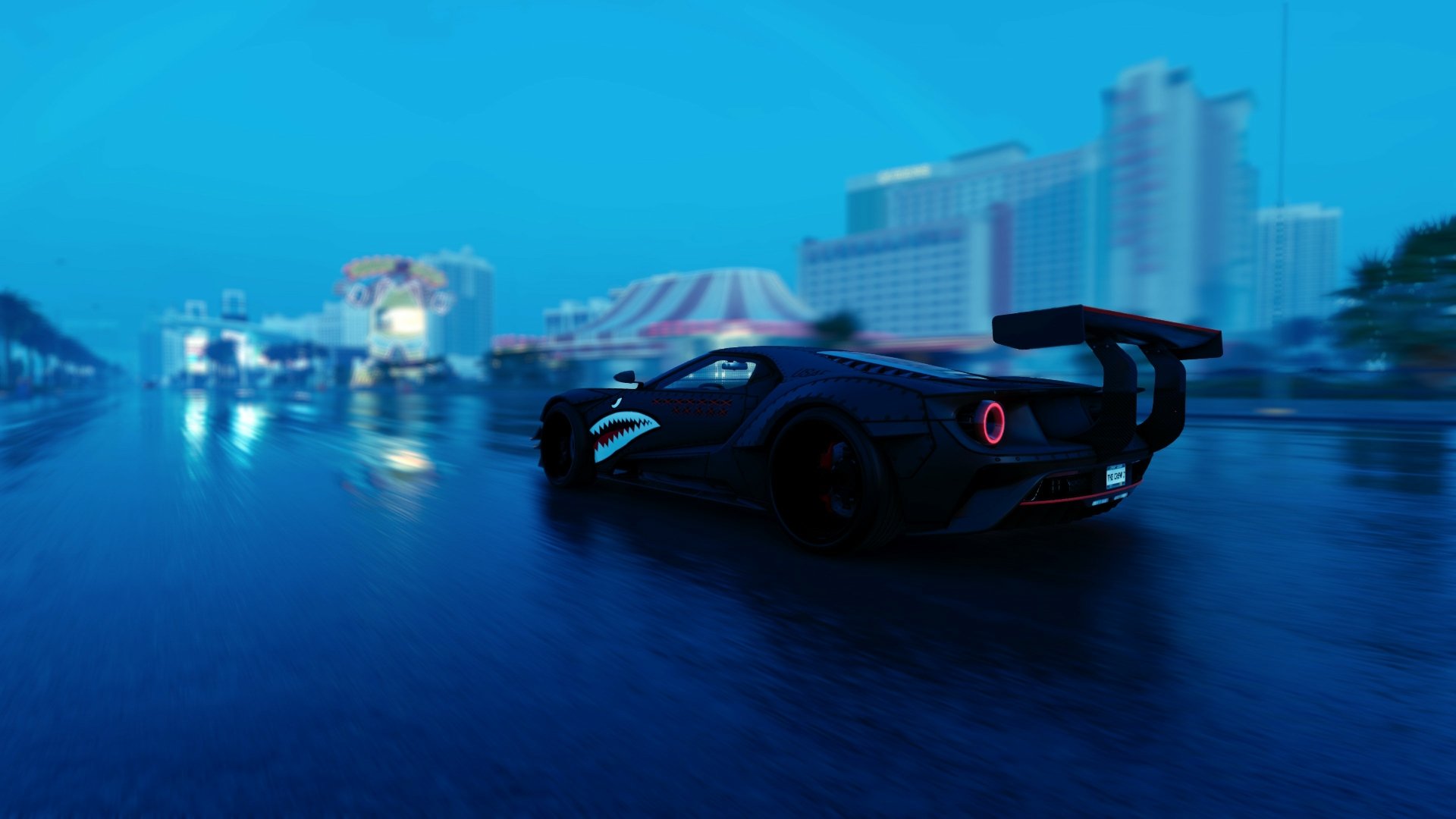 Download Supercar Ford GT Mk II Video Game The Crew 2 4k Ultra HD Wallpaper