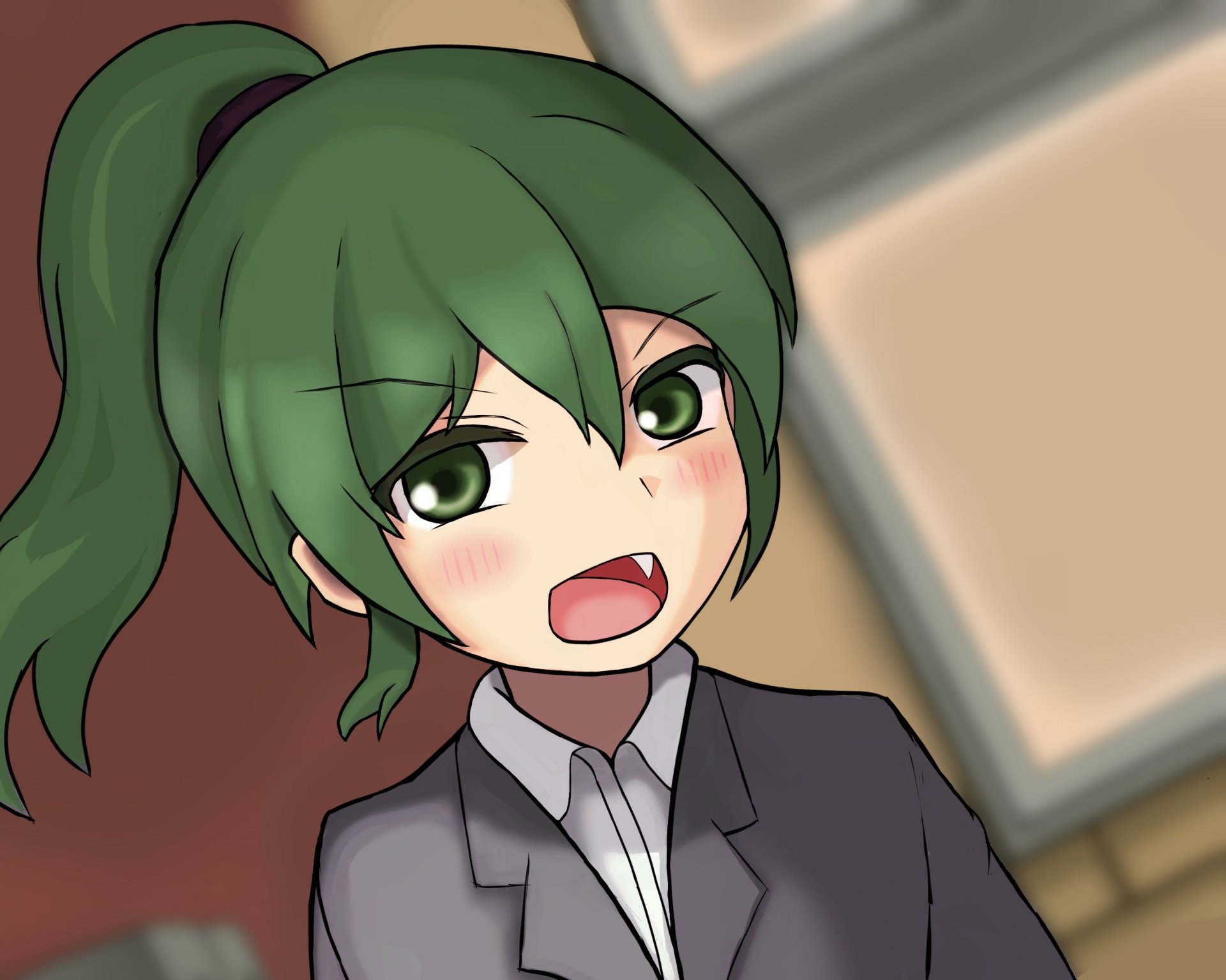 Download Futaba Igarashi Anime My Senpai Is Annoying HD Wallpaper by あんぱん