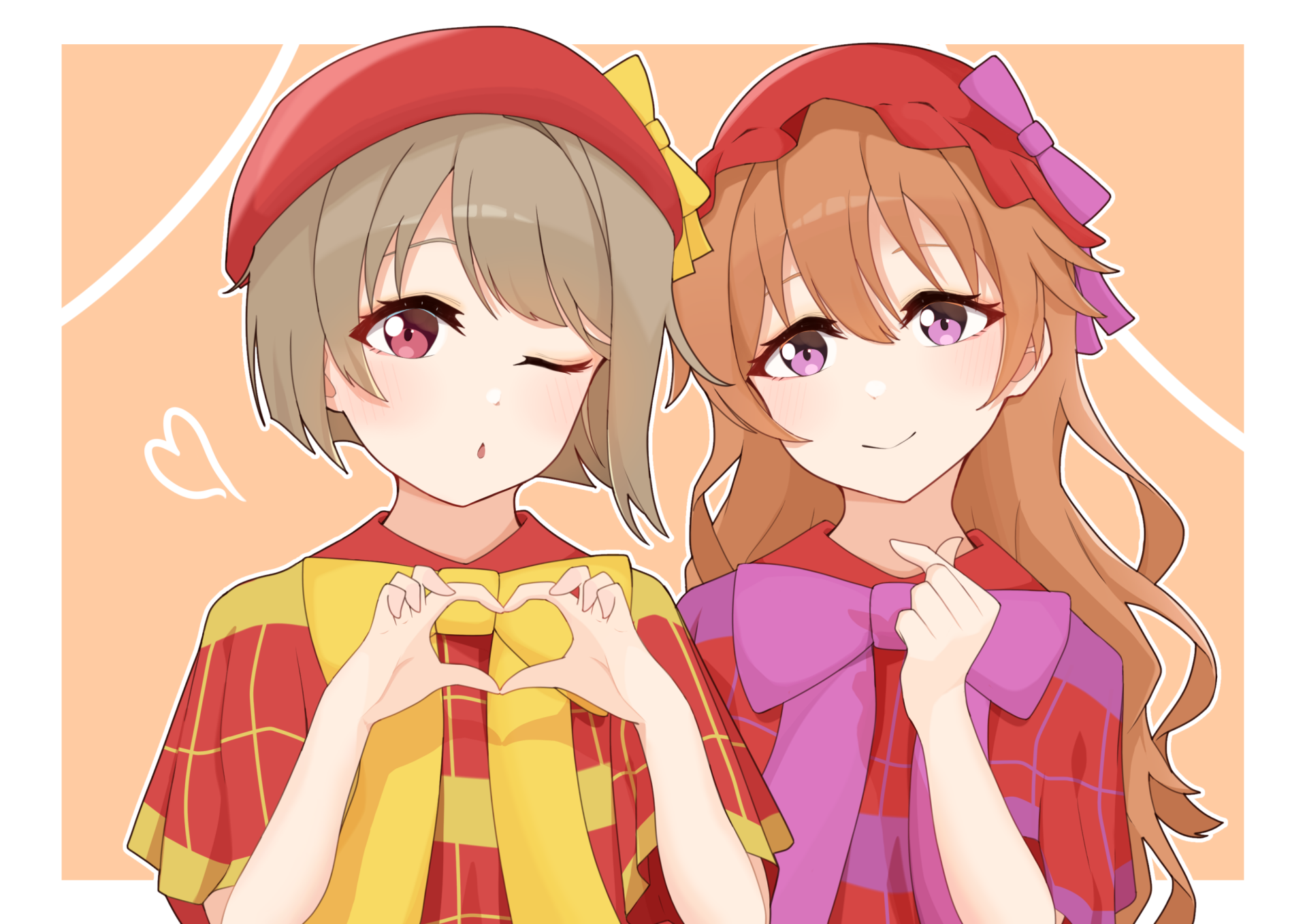 Download Kasumi Nakasu Kanata Konoe Anime Love Live! Nijigasaki High School Idol Club HD Wallpaper