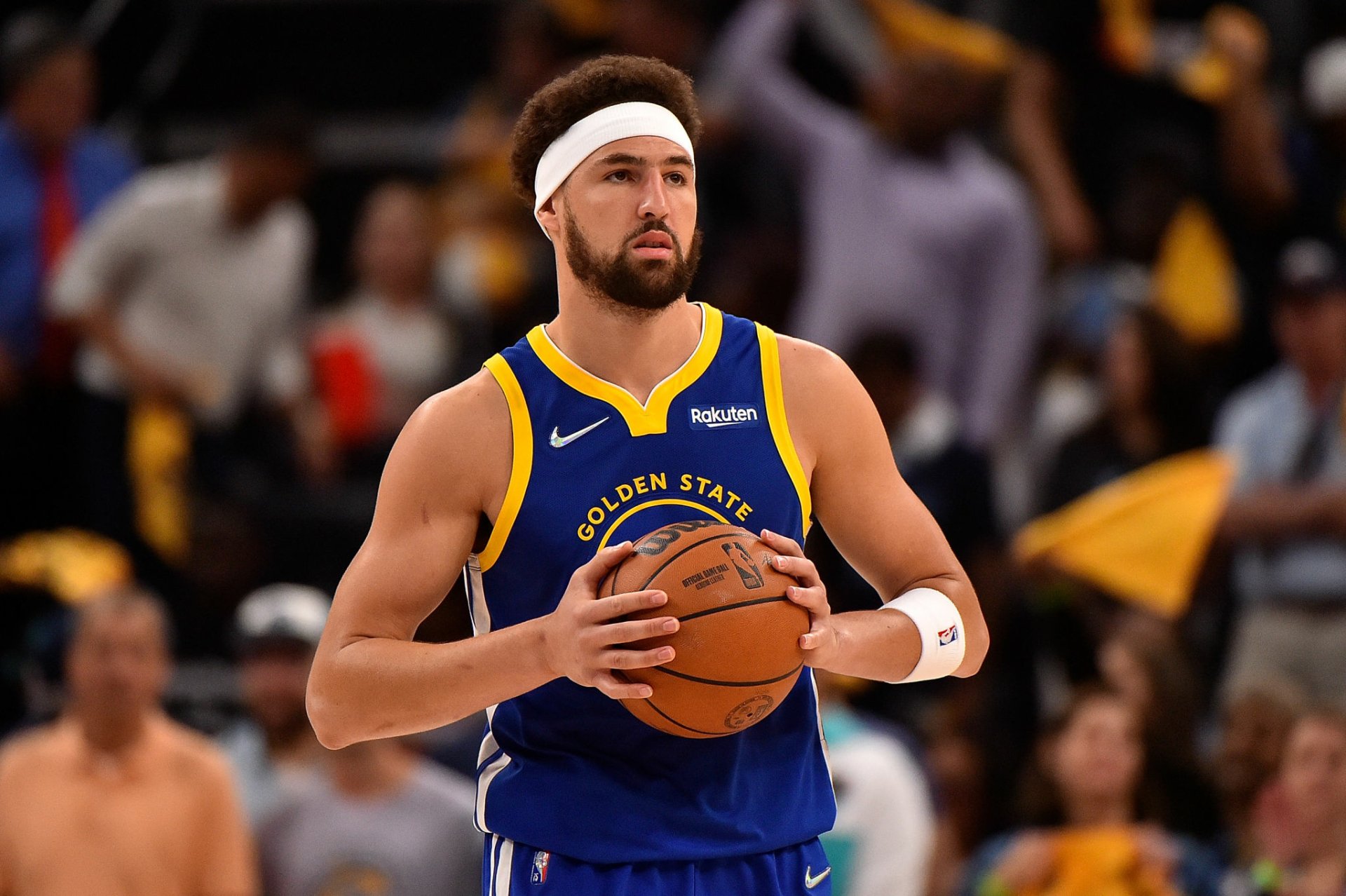 Download Golden State Warriors Klay Thompson Sports HD Wallpaper