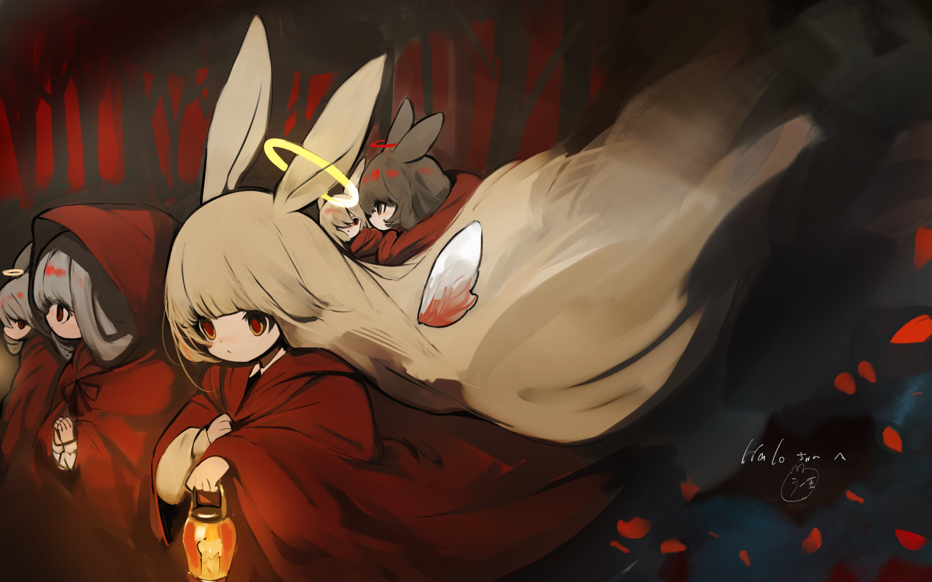 Download Anime Girl Anime Girl HD Wallpaper by う