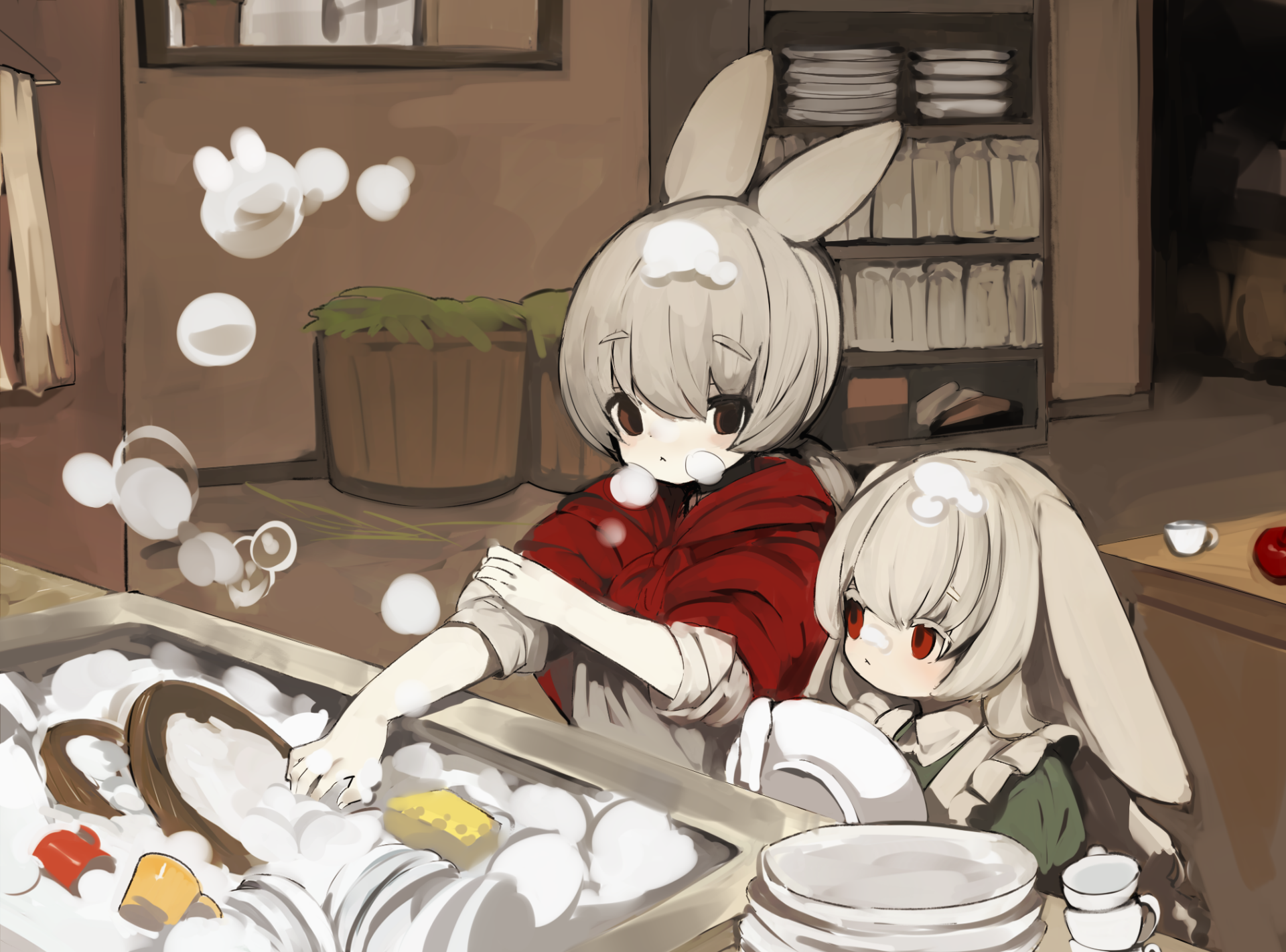 Download Anime Girl Anime Girl HD Wallpaper by う