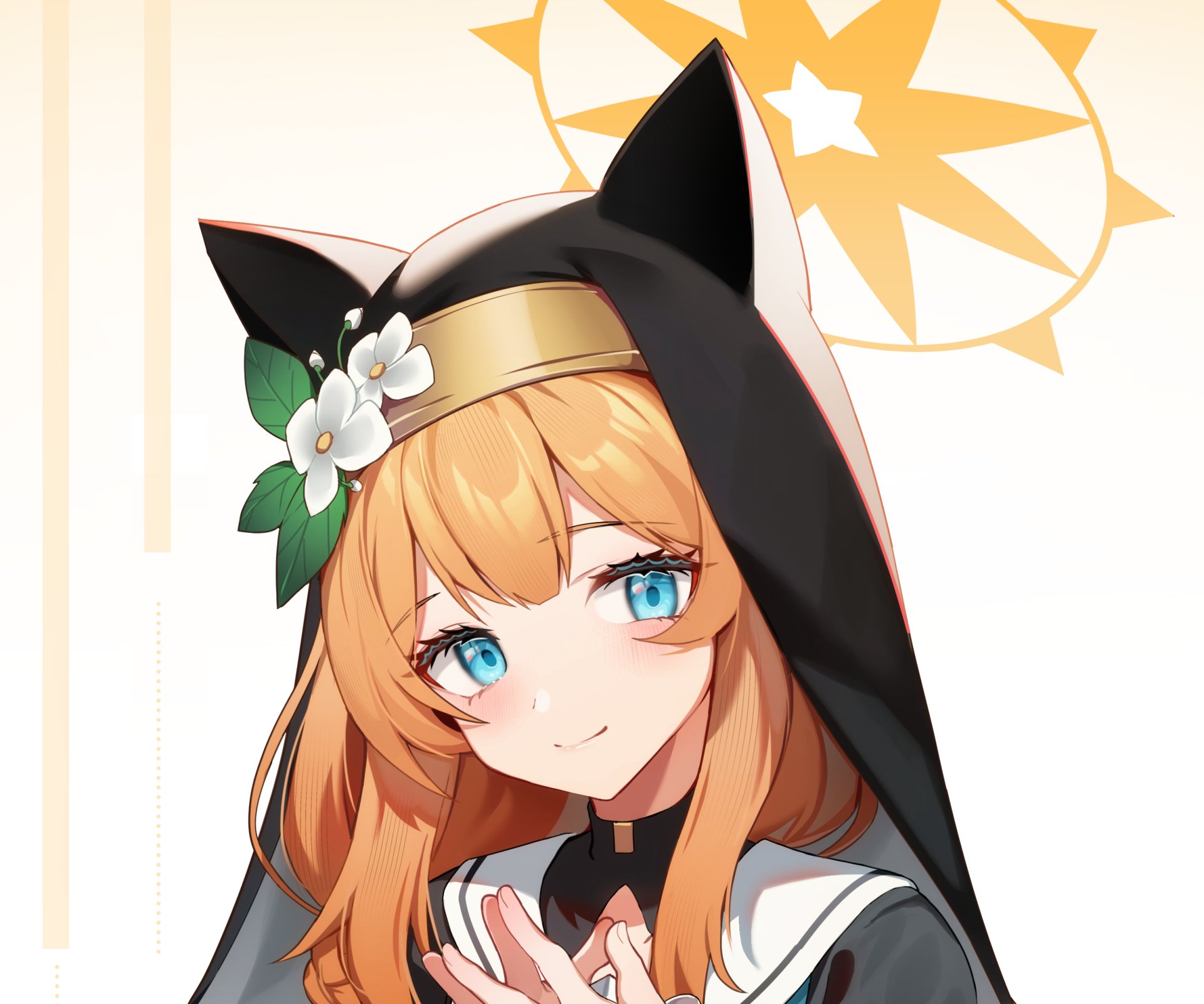 Download Iochi Mari Video Game Blue Archive HD Wallpaper