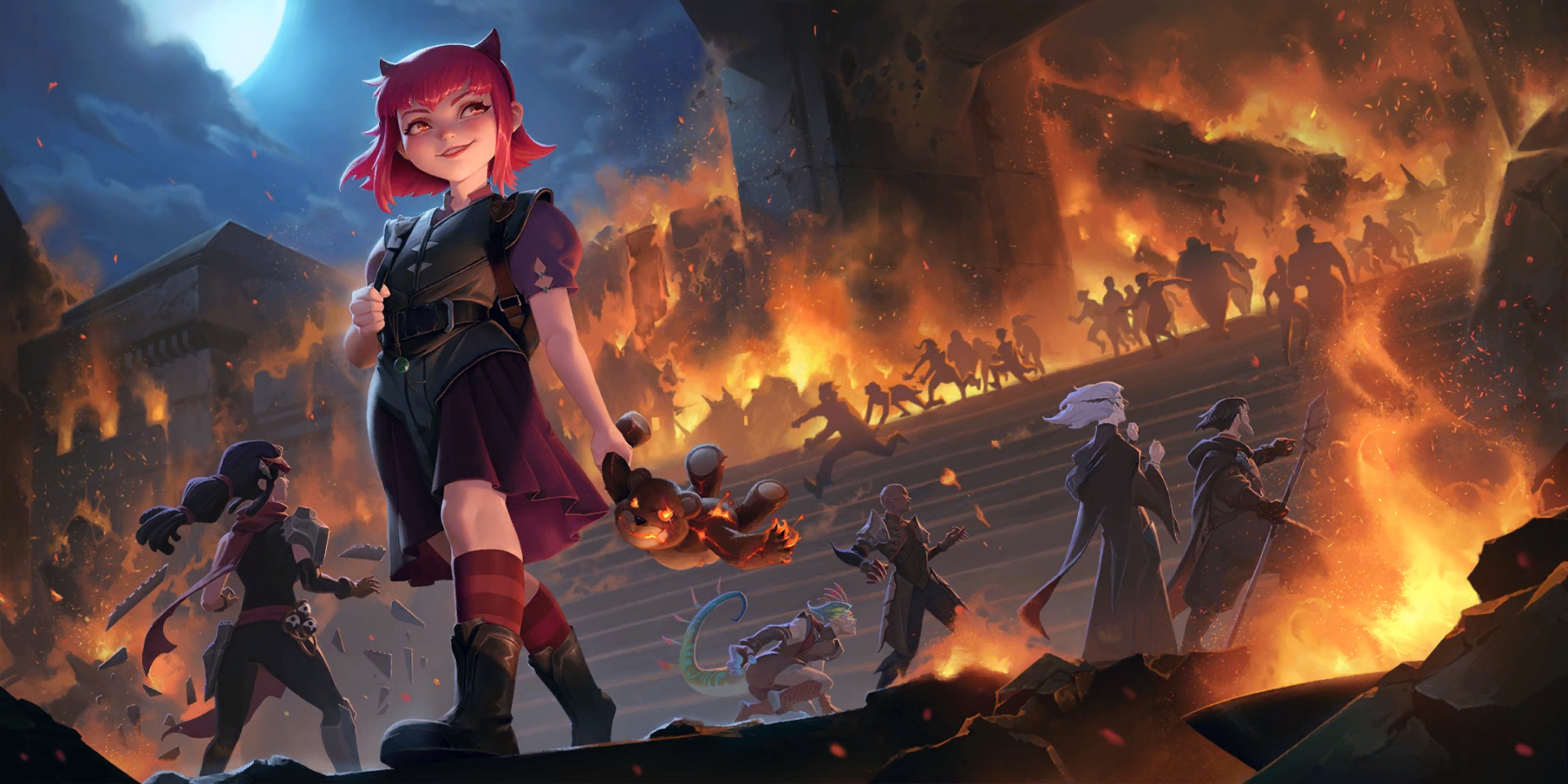 Download Annie (League Of Legends) Video Game League Of Legends HD Wallpaper